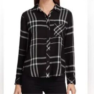 Gorgeous Rails black and white Hunter shirt sz M